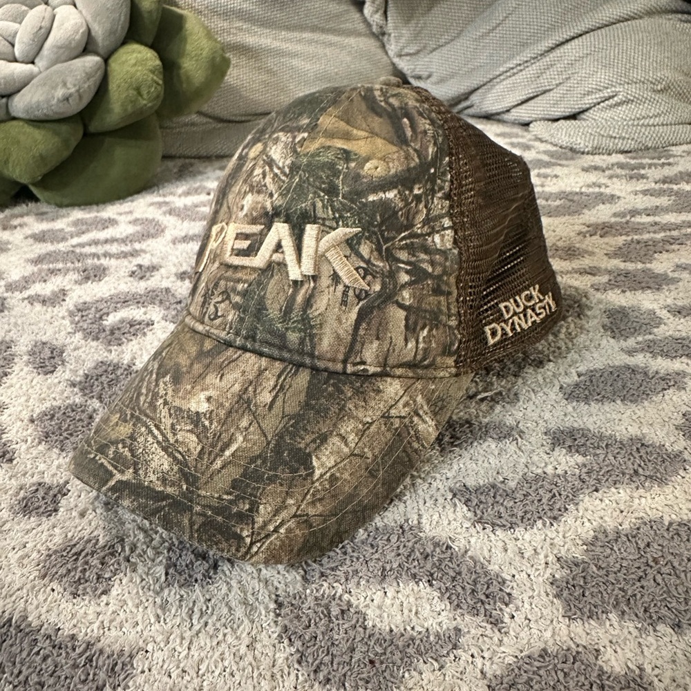 Peak Realtree Extra Duck Dynasty Camo Hat.